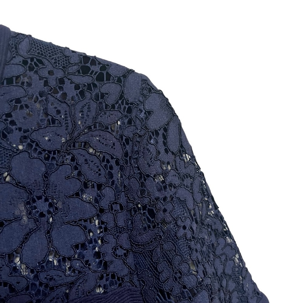 Draper James Solid Flutter Short Sleeve Lace Dress - image 7